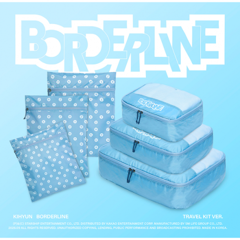 [PRE-ORDER] KIHYUN
EP ALBUM 'BORDERLINE' (TRAVEL KIT VERSION)